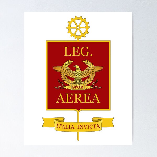 Item preview, Shield of the Legione Aerea (Italian air force) designed and sold by Misfit Squadron.