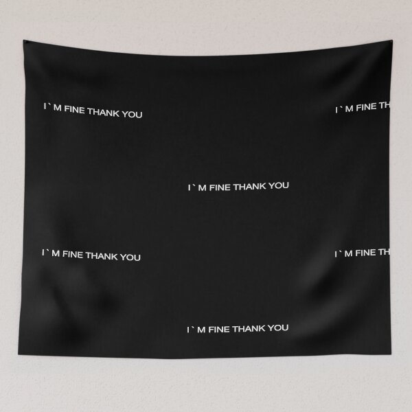 Item preview, I am fine designed and sold by poeticroom.