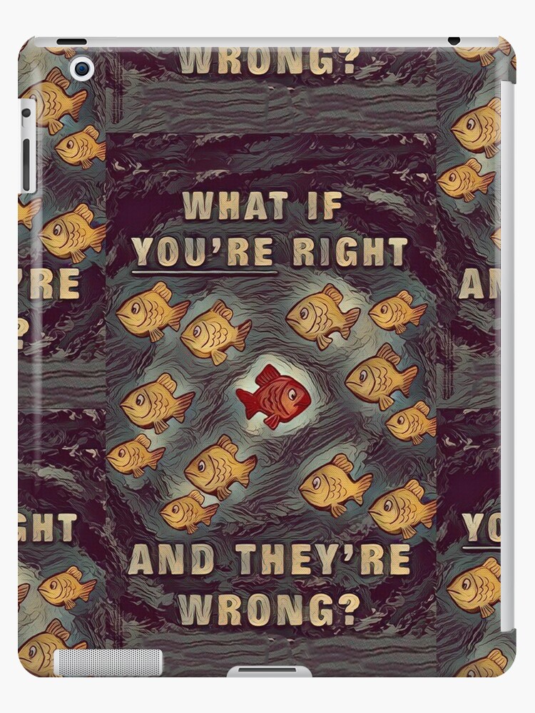 Fargo What If You Re Right And They Re Wrong P/óster decorativo lienzo de pared para sala de estar 20 x 30 cm