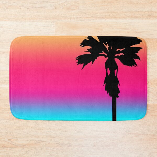 Item preview, Tropical Sunset With Palm Tree Silhouette designed and sold by jaggerstudios.