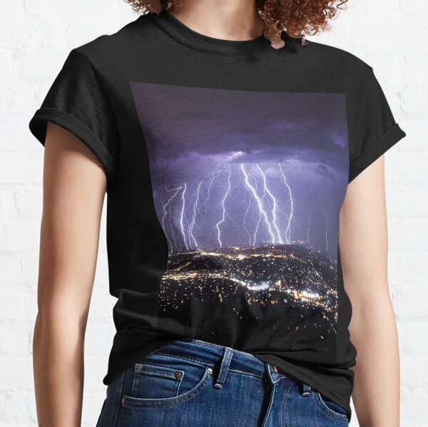 Mt Dandenong Lightning V2 Uncropped. Classic T-Shirt