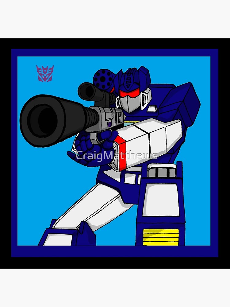 Transformers Prime Soundwave: Superior Art Print for Sale by