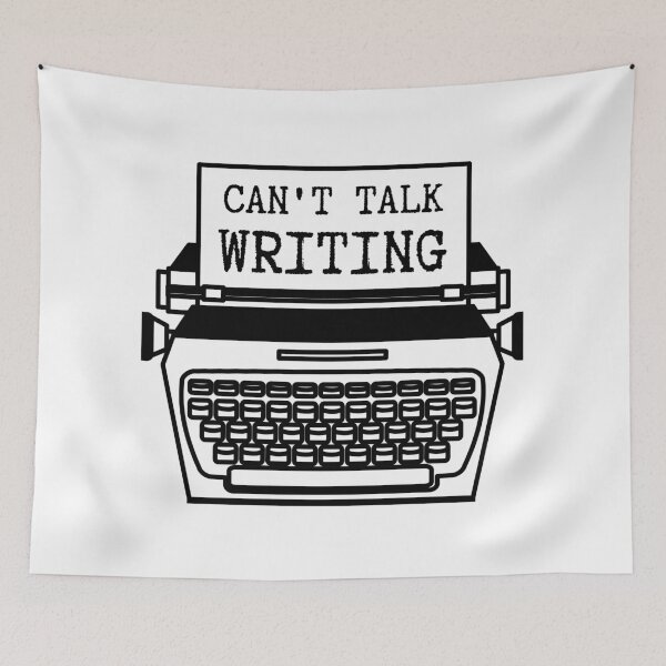 Item preview, Can't Talk, Writing designed and sold by Say Hey Kate.