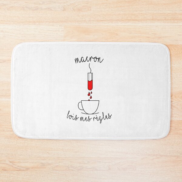 Item preview, Macron Bois Mes Règles (en anglais) designed and sold by corrochdesigns.