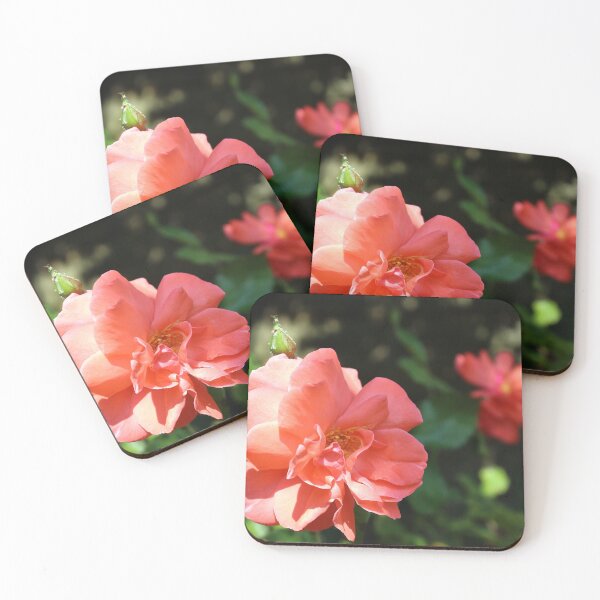 Item preview, Coral Red Roses designed and sold by pinkal.