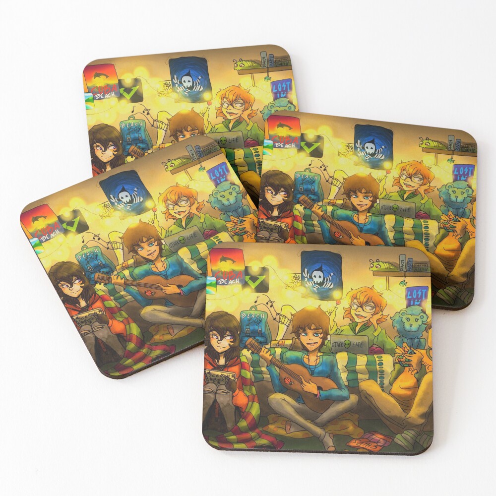 Item preview, Coasters (Set of 4) designed and sold by Risingphenix.