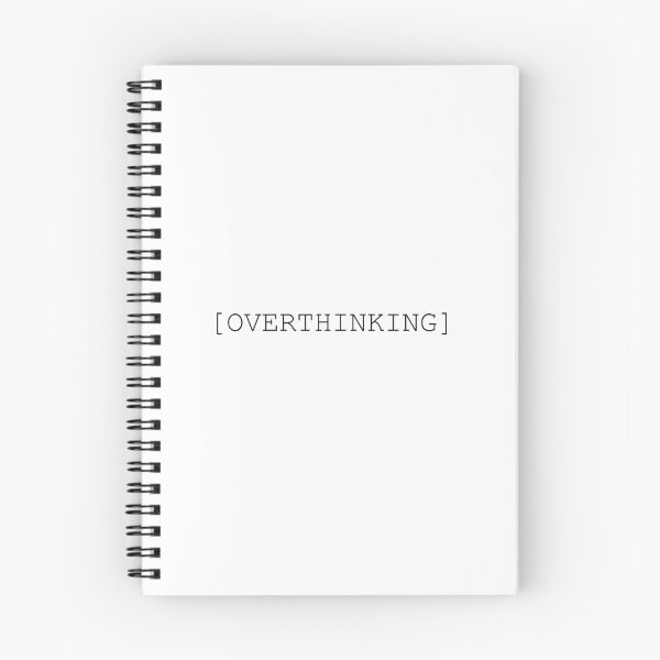Item preview, overthinking designed and sold by Mads Made Designs.