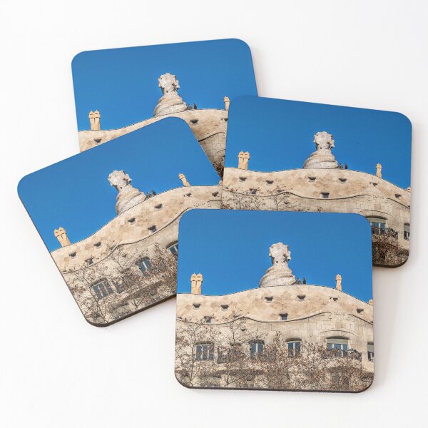 Item preview, Gaudi, La Pedrera Building, Barcelona - Spain designed and sold by DFLC Prints.
