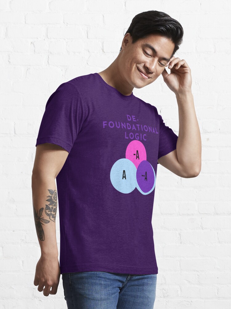 Thumbnail 3 of 7, Essential T-Shirt, DE-FOUNDATIONAL LOGIC designed and sold by RetinalKandy.