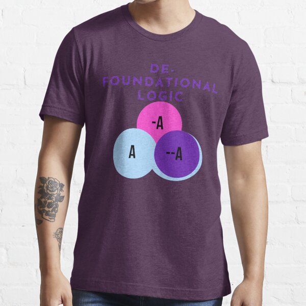 DE-FOUNDATIONAL LOGIC Essential T-Shirt