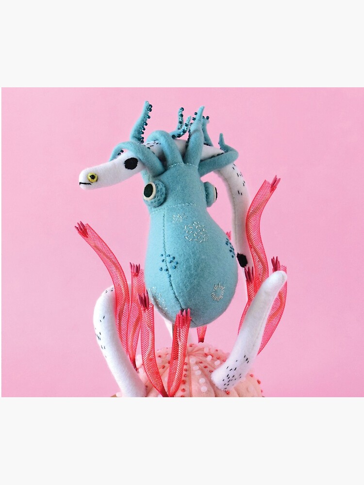 Baby Octopus and Garden Eel by hinem