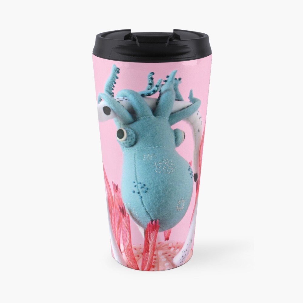 Baby Octopus and Garden Eel Travel Mug