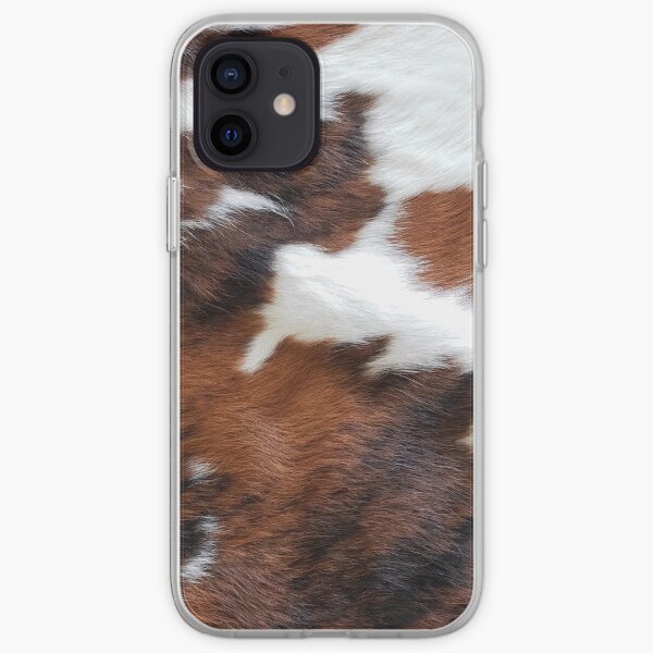 Cowhide Rodeo Western Country Living iPhone Soft Case