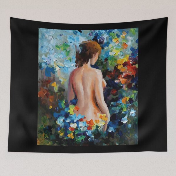 Item preview, Woman painted in oil v2 designed and sold by FotoLibreStudio.