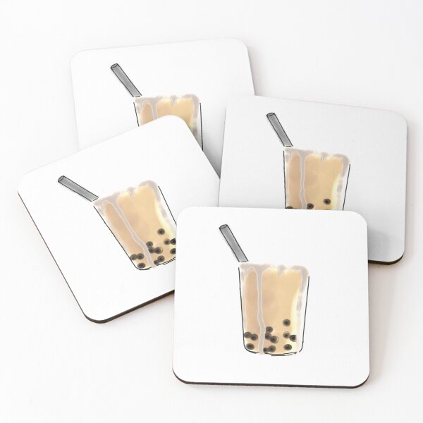 Item preview, watercolor bubble tea & boba designed and sold by mba1.