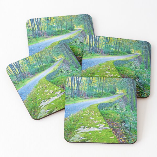 Item preview, Road Through Autumn Woods designed and sold by FineArtography.