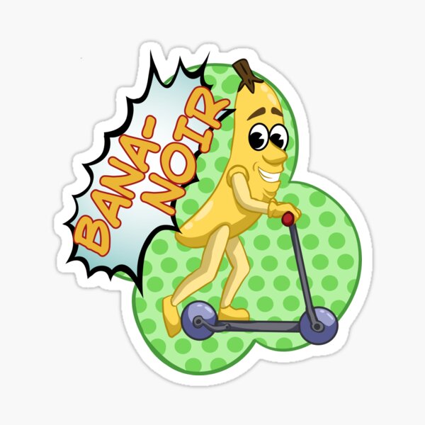 Bananoir Sticker