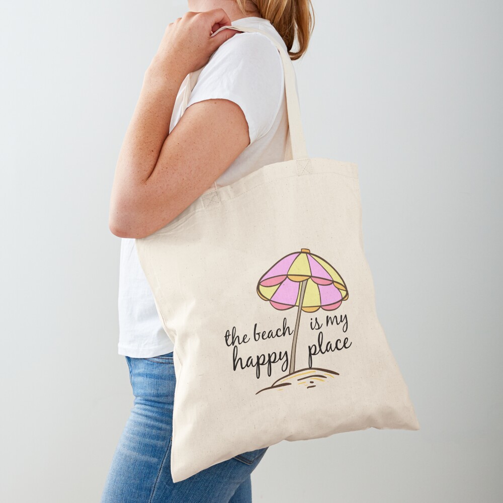 The Beach Is My Happy Place Tote