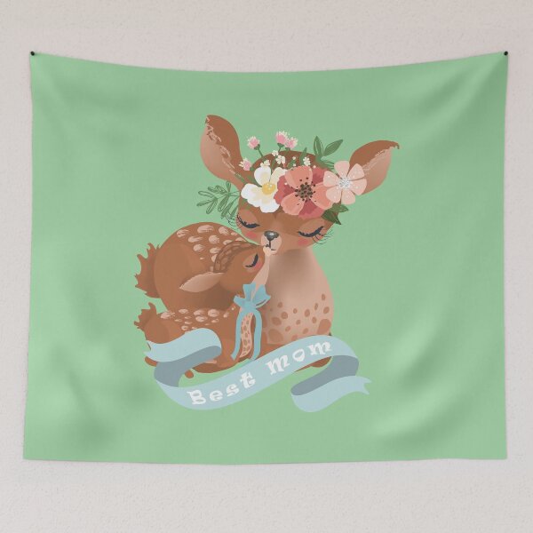 Item preview, Mother's day deer with fawn designed and sold by LuciaS.