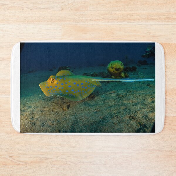 Item preview, Blue spotted stingray in the Red Sea designed and sold by yeshayad.