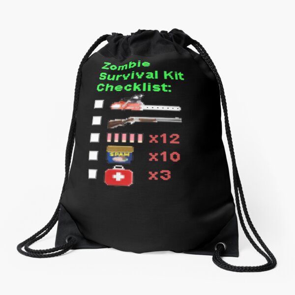 Mochila de best sale supervivencia zombie