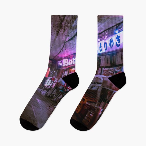 Item preview, Tokyo's Smokey Underground Alleys designed and sold by Neondreamscapes.