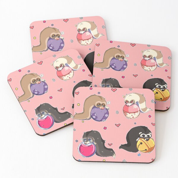 Item preview, Weasels on balls! designed and sold by DucksLikePasta.
