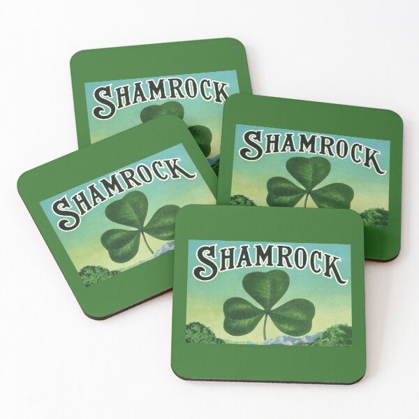 Item preview, Vintage Fruit Label Crate Label / Shamrock designed and sold by FuzzyHoney.