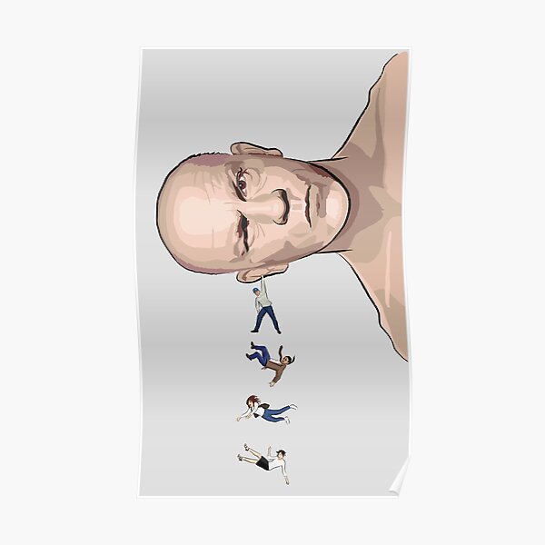 Being John Malkovich falling Poster