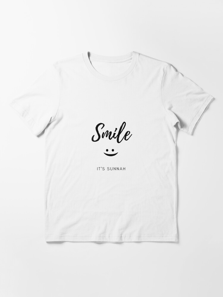 Smile it's sunnah :) | Essential T-Shirt