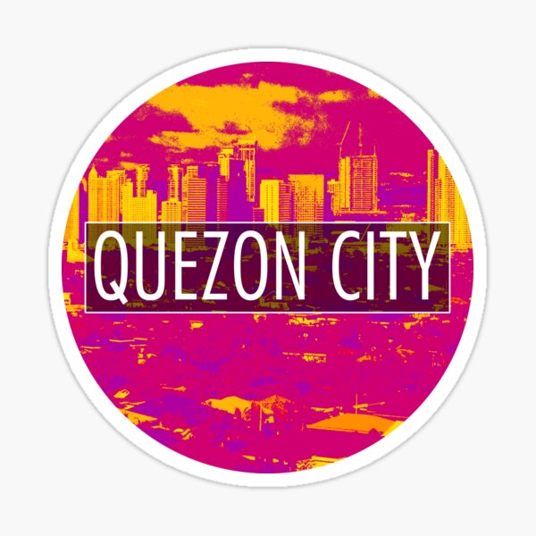 "Quezon City Philippines" Sticker for Sale by Feelklin Redbubble