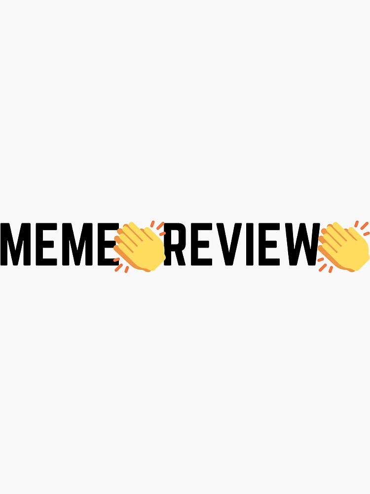  MEME REVIEW PEWDIEPIE Sticker By Yejev0 Redbubble