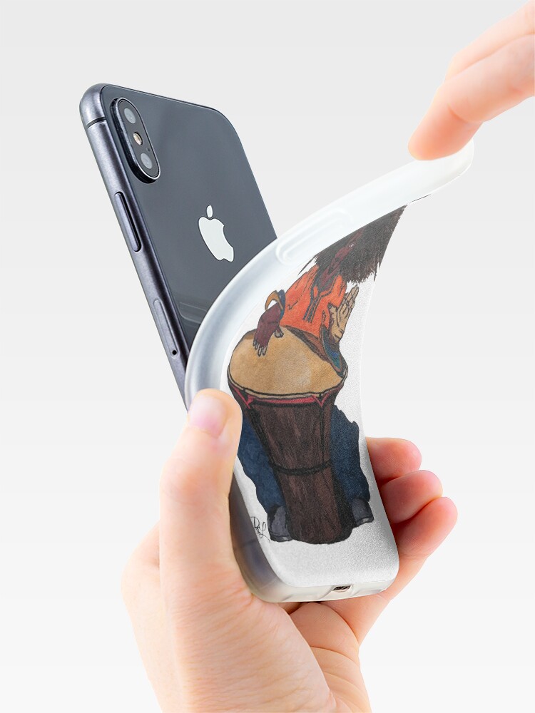 Alternate view of Music Man iPhone Case & Cover