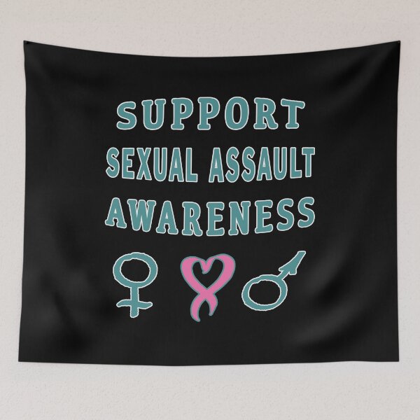Item preview, Support Sexual Assault Awareness Prevention Month. designed and sold by MAXXEXCHANGE.
