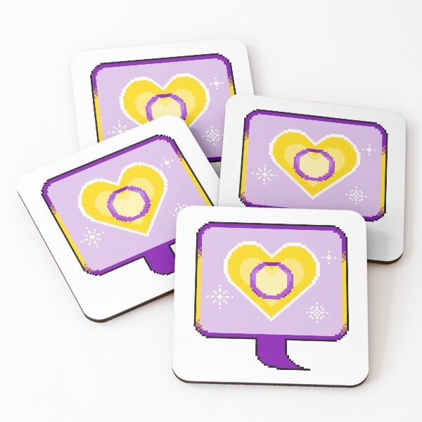 Item preview, Intersex Pride Heart Speech Bubble designed and sold by MetallicWings15.