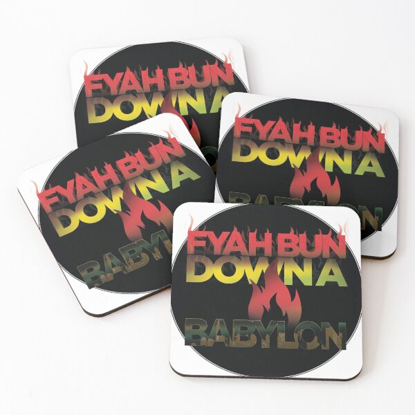 Item preview, Fyah Bun Down A Babylon designed and sold by veganmarksydney.
