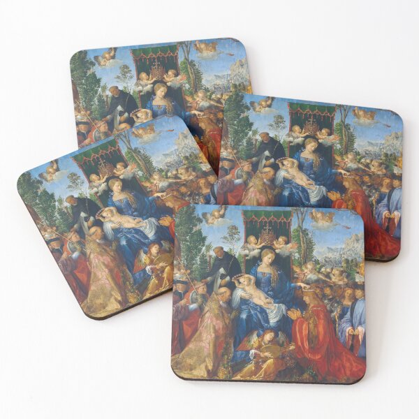 Item preview, Albrecht Durer - Feast of The Rosary designed and sold by javamartini.