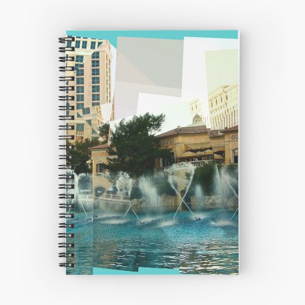 Item preview, Bellagio Fountains Panograph designed and sold by Linda Bianic.