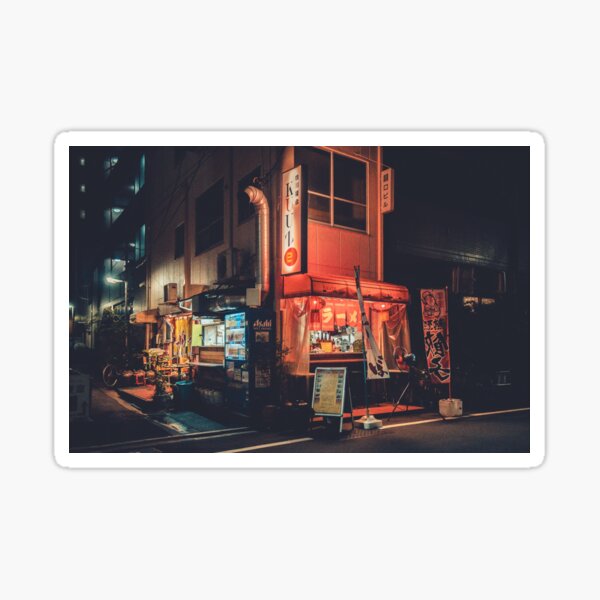 "Tokyo Lo-Fi Vibes" Sticker For Sale By HimanshiShah | Redbubble