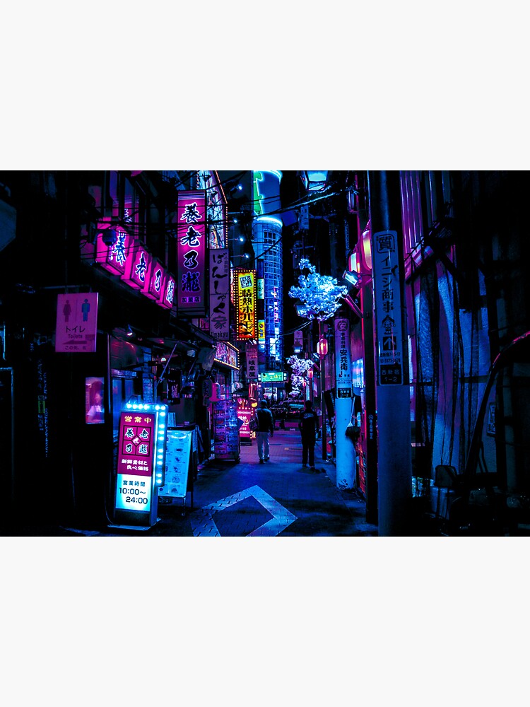 Blue Tokyo Alleys by HimanshiShah