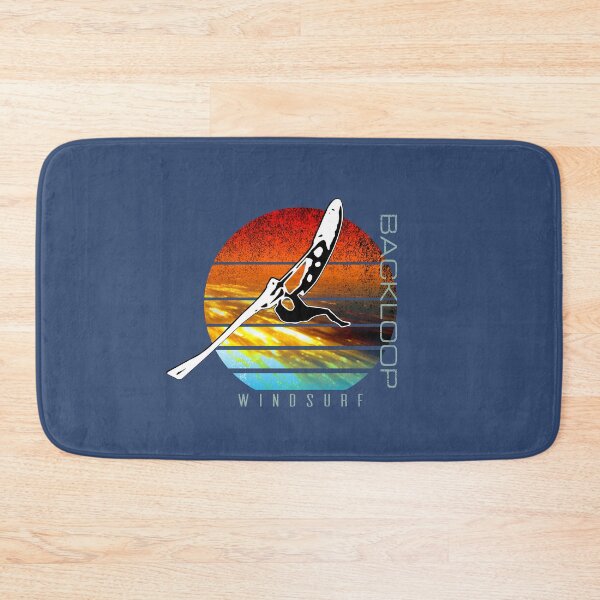 Item preview, Vibrant Windsurf Backloop Jump Sunset Colors and Ocean Waves  designed and sold by frenchsalsa.