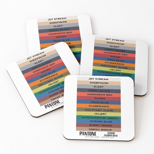 Item preview,  ALL THE COLORS   NAMED FROM  LONDON Fashion Week Autumn - Winter 2020 - 2021 designed and sold by ozcushions.