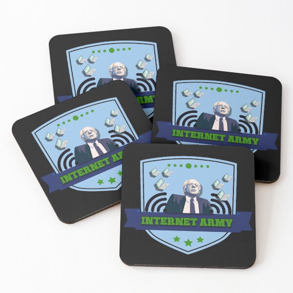 Item preview, Bernie Sanders 2020, Internet Army, humor designed and sold by creativator.
