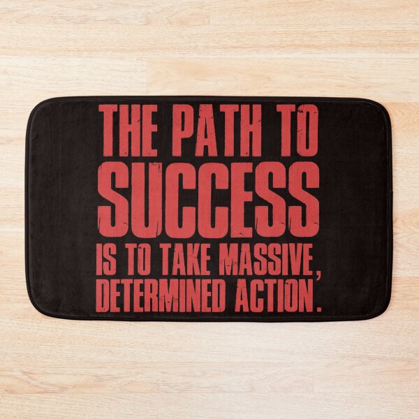 Item preview, The Path To Success Is To Take Massive, Determined Action designed and sold by Capiral Bucketlist.