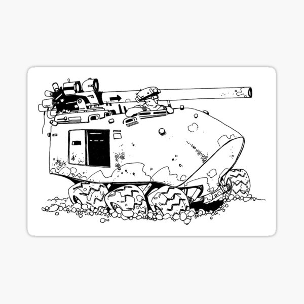 Tank 2 Sticker