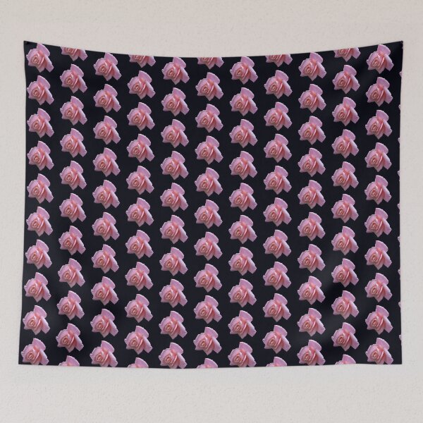 Item preview, Gotas de lluvia en una rosa rosa designed and sold by BlueMoonRose.