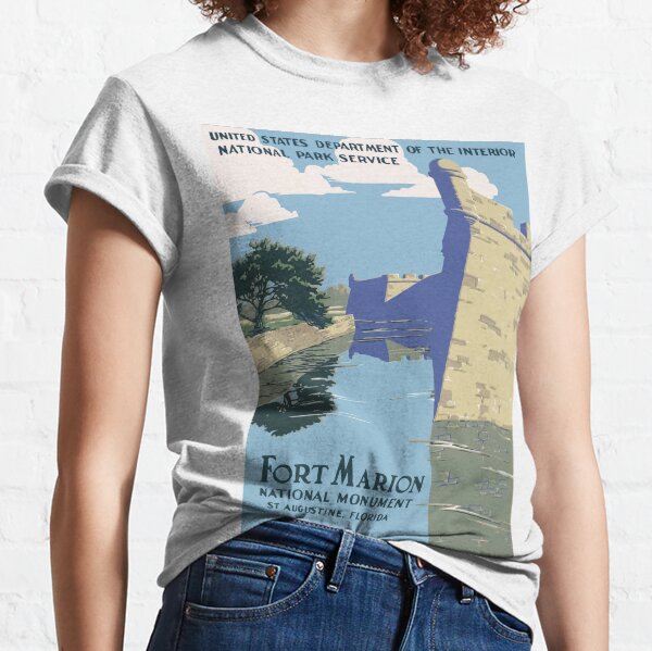 Item preview, WPA Fort Marion National Monument, St. Augustine, Florida Don Powell designed and sold by digitalvintage.