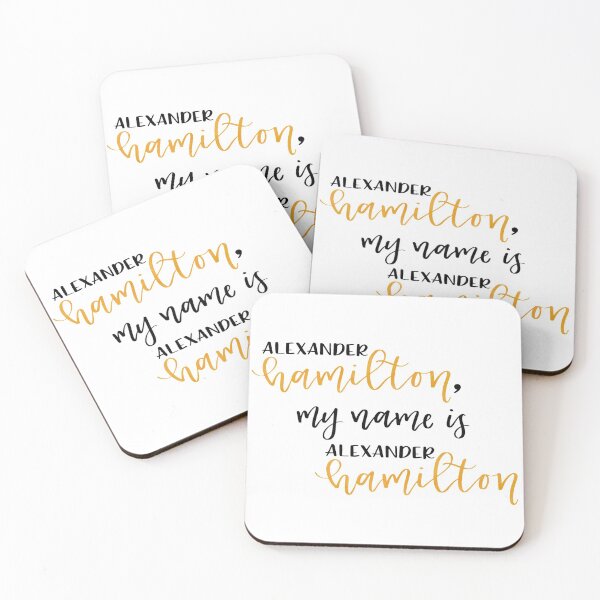 Item preview, Alexander Hamilton designed and sold by amwlettering.