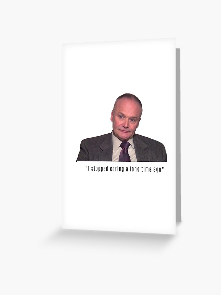 The office creed bratton quote