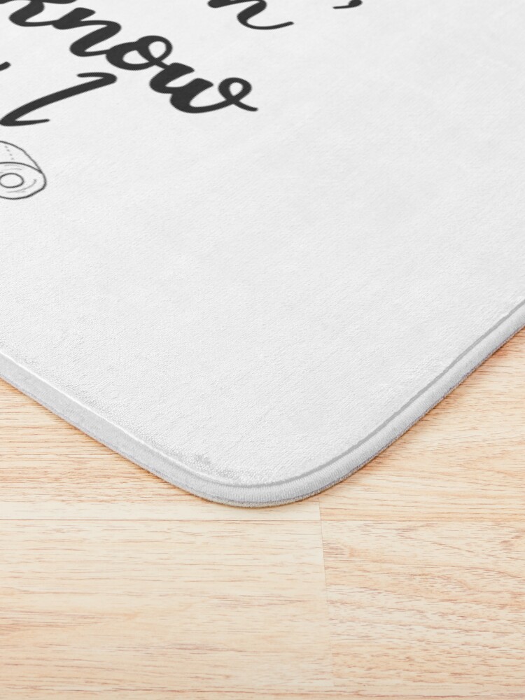 Thumbnail 3 of 6, Bath Mat, Just Poopin' You Know How I Be Tshirt designed and sold by Jsherrill1022.